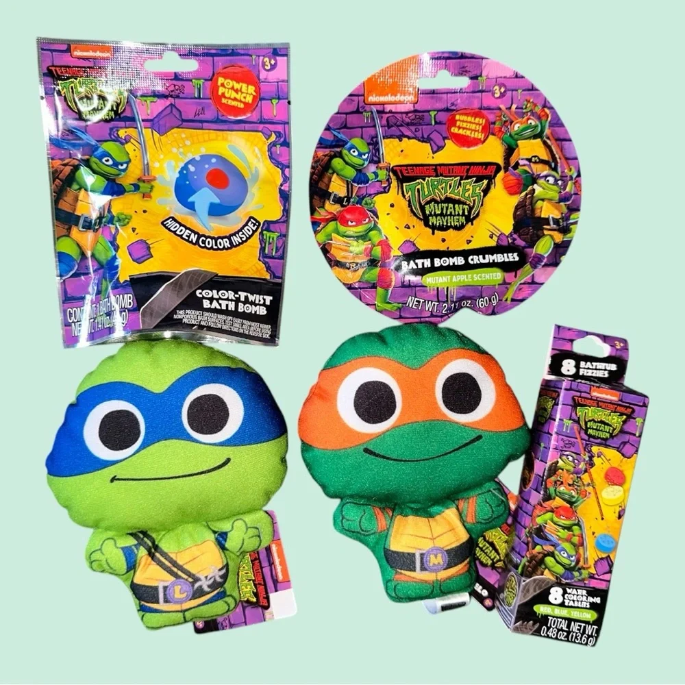 New Teenage Mutant Ninja Turtles Bath Set